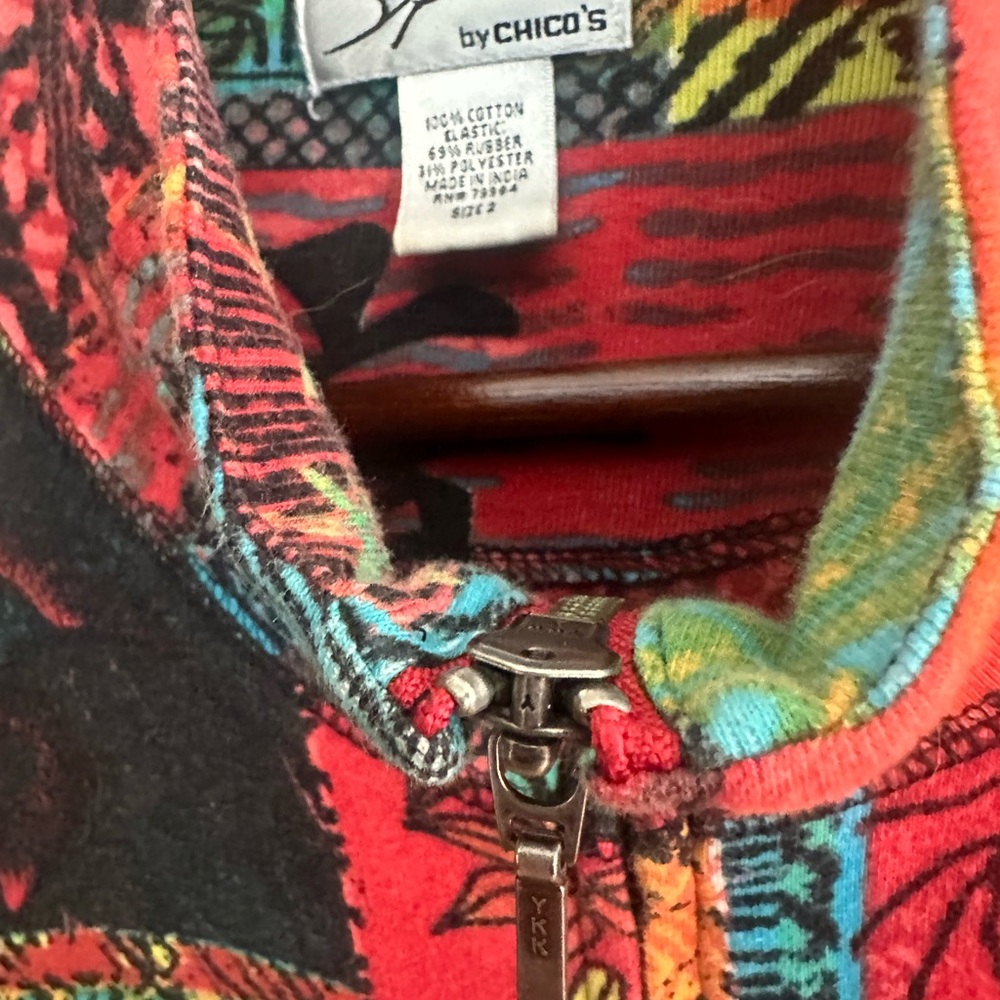 Colorful Patchwork Jacket - image 3